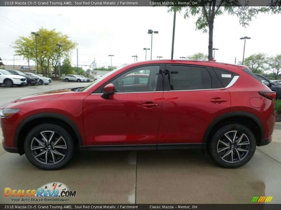 2018 Mazda CX-5 Grand Touring AWD Soul Red Crystal Metallic / Parchment Photo #2