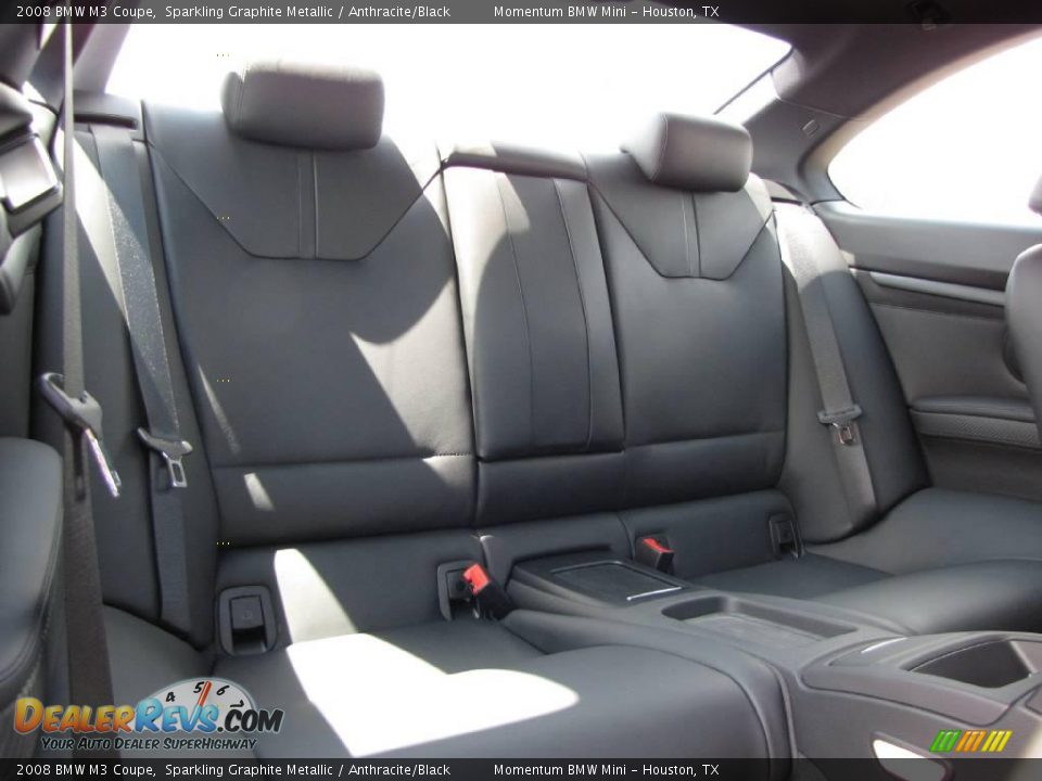 2008 BMW M3 Coupe Sparkling Graphite Metallic / Anthracite/Black Photo #19