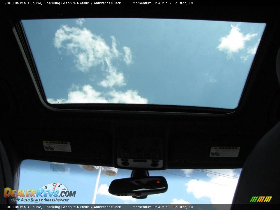 2008 BMW M3 Coupe Sparkling Graphite Metallic / Anthracite/Black Photo #21