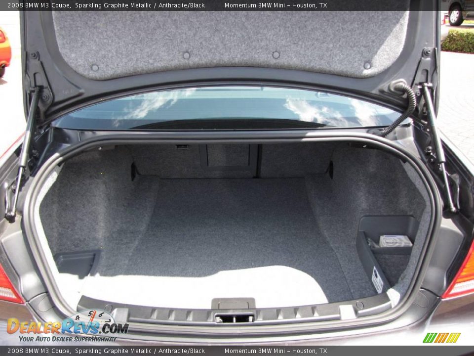 2008 BMW M3 Coupe Sparkling Graphite Metallic / Anthracite/Black Photo #23