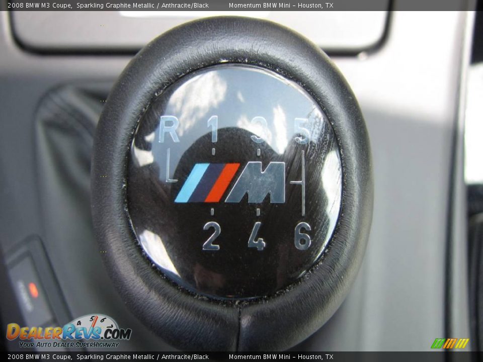 2008 BMW M3 Coupe Sparkling Graphite Metallic / Anthracite/Black Photo #26