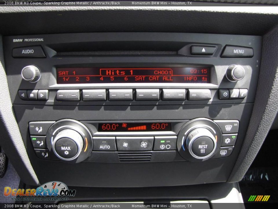 2008 BMW M3 Coupe Sparkling Graphite Metallic / Anthracite/Black Photo #27