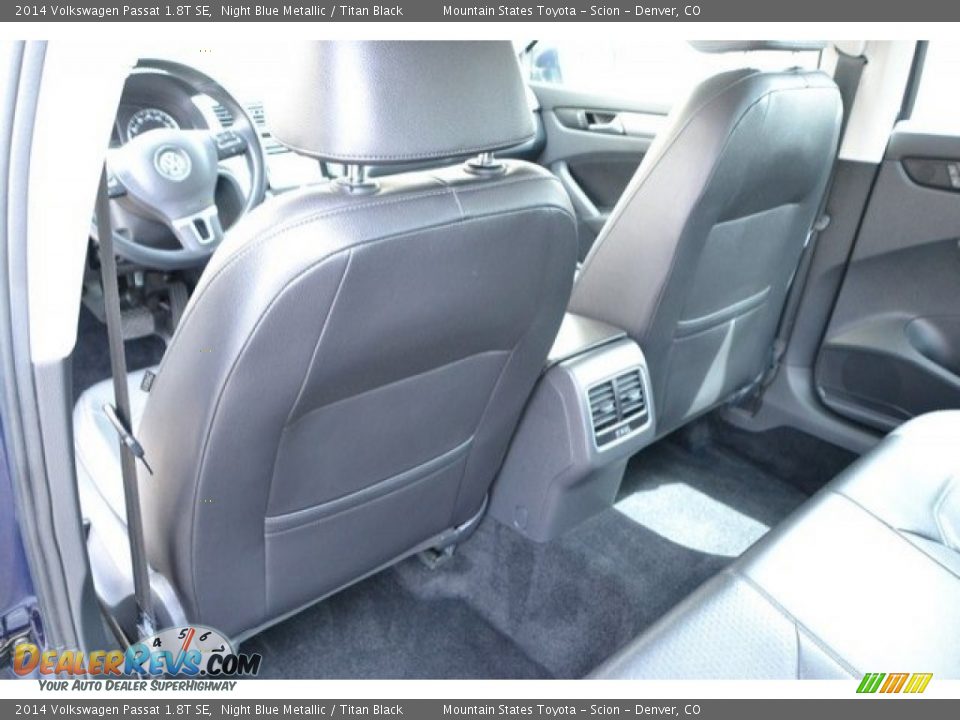 2014 Volkswagen Passat 1.8T SE Night Blue Metallic / Titan Black Photo #20
