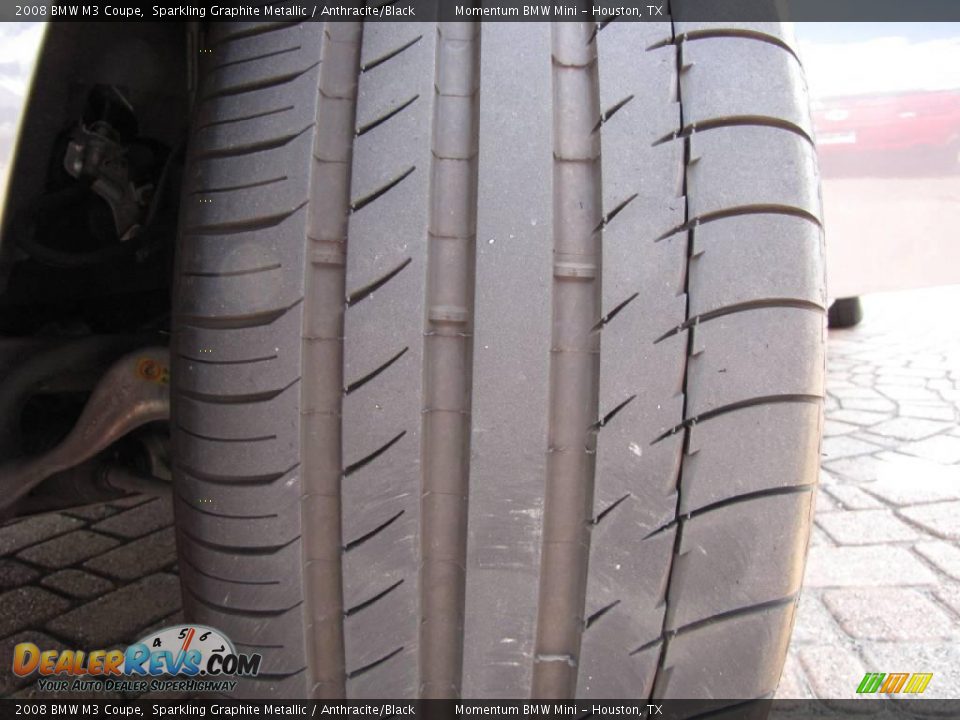2008 BMW M3 Coupe Sparkling Graphite Metallic / Anthracite/Black Photo #32