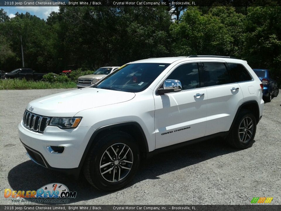 2018 Jeep Grand Cherokee Limited Bright White / Black Photo #1