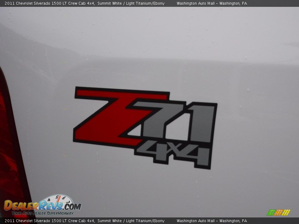 2011 Chevrolet Silverado 1500 LT Crew Cab 4x4 Summit White / Light Titanium/Ebony Photo #3
