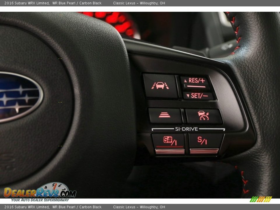 2016 Subaru WRX Limited Steering Wheel Photo #18
