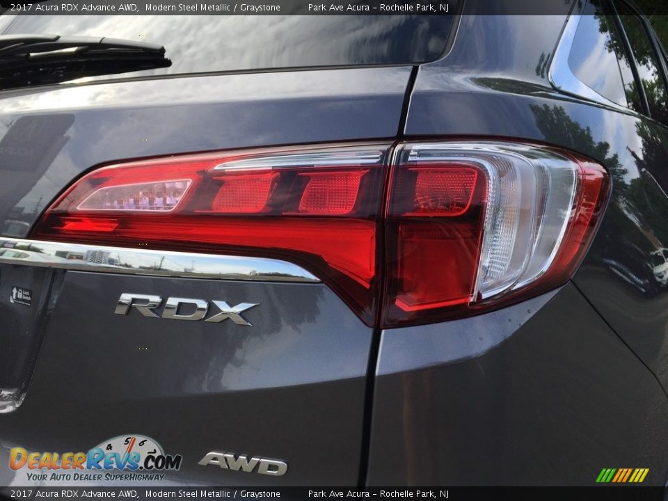 2017 Acura RDX Advance AWD Modern Steel Metallic / Graystone Photo #23