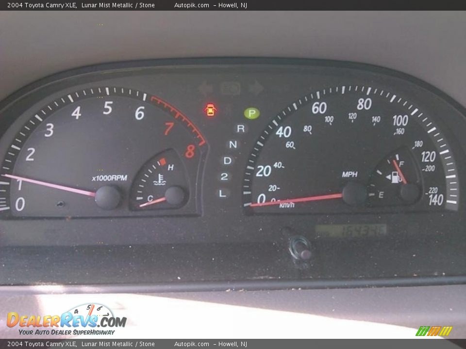 2004 Toyota Camry XLE Lunar Mist Metallic / Stone Photo #5