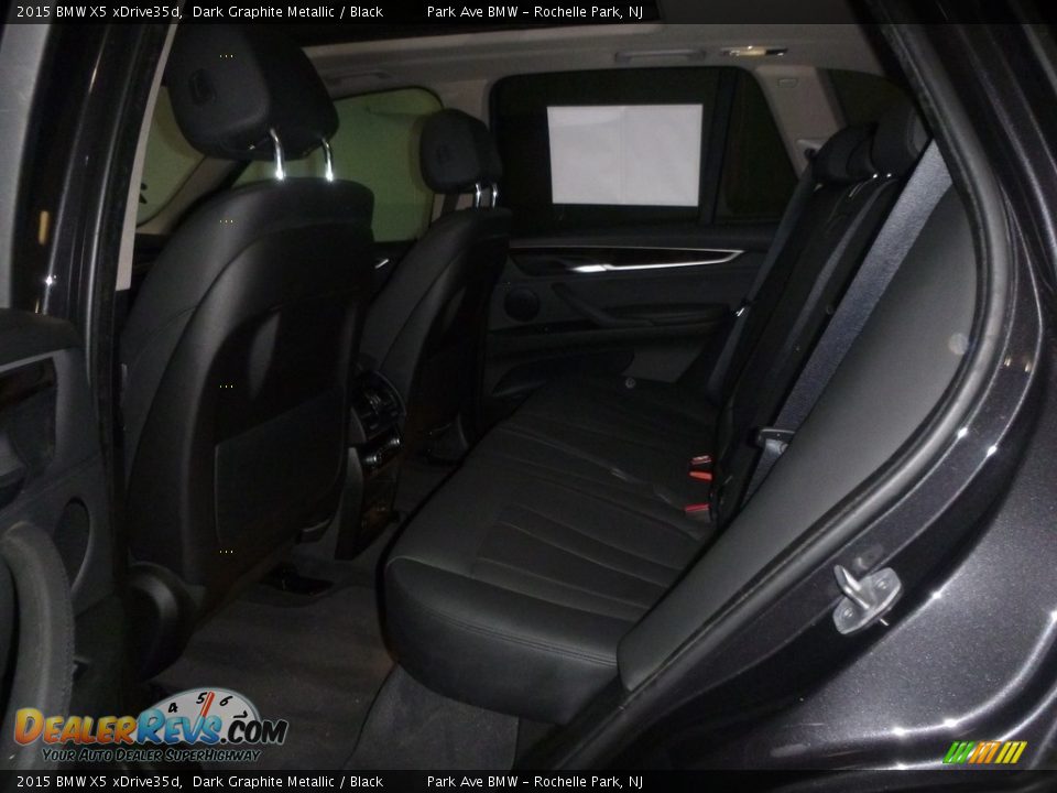 2015 BMW X5 xDrive35d Dark Graphite Metallic / Black Photo #14