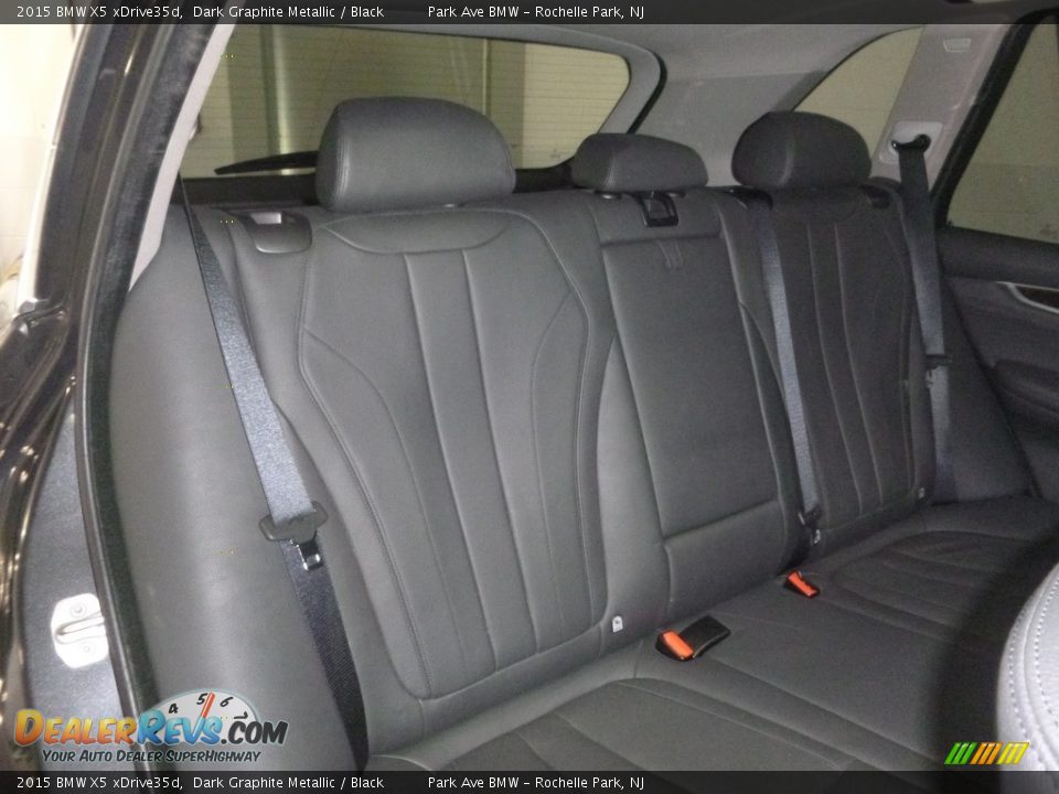 2015 BMW X5 xDrive35d Dark Graphite Metallic / Black Photo #19