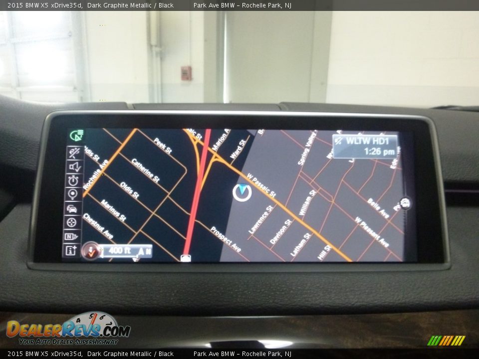 2015 BMW X5 xDrive35d Dark Graphite Metallic / Black Photo #24