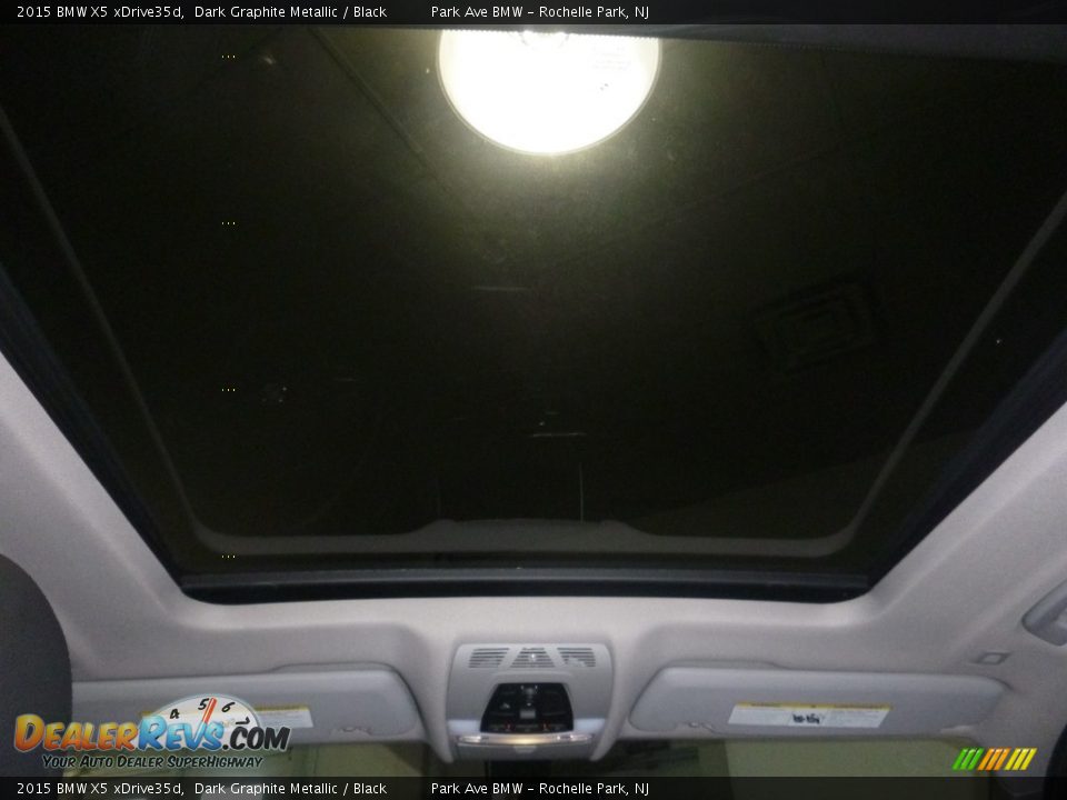 2015 BMW X5 xDrive35d Dark Graphite Metallic / Black Photo #28