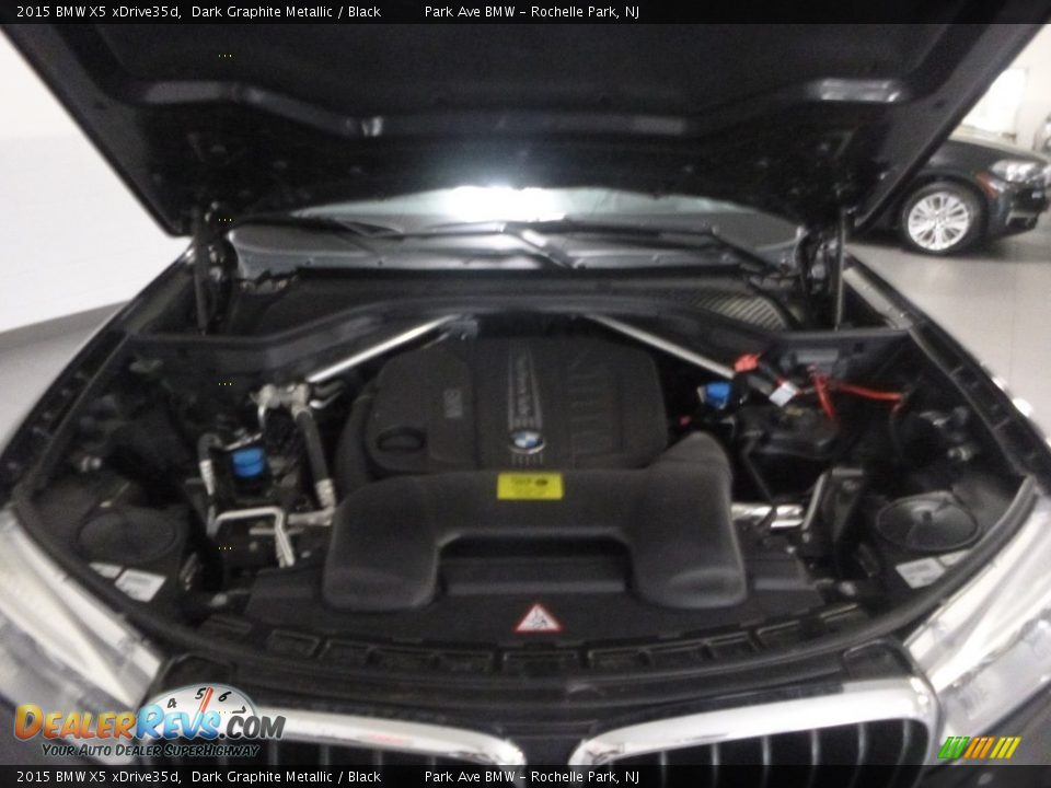 2015 BMW X5 xDrive35d Dark Graphite Metallic / Black Photo #30