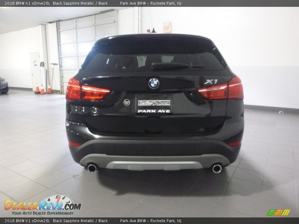 2018 BMW X1 xDrive28i Black Sapphire Metallic / Black Photo #4