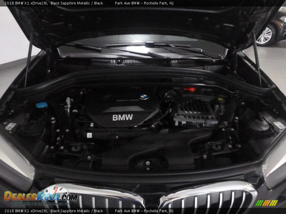 2018 BMW X1 xDrive28i Black Sapphire Metallic / Black Photo #30