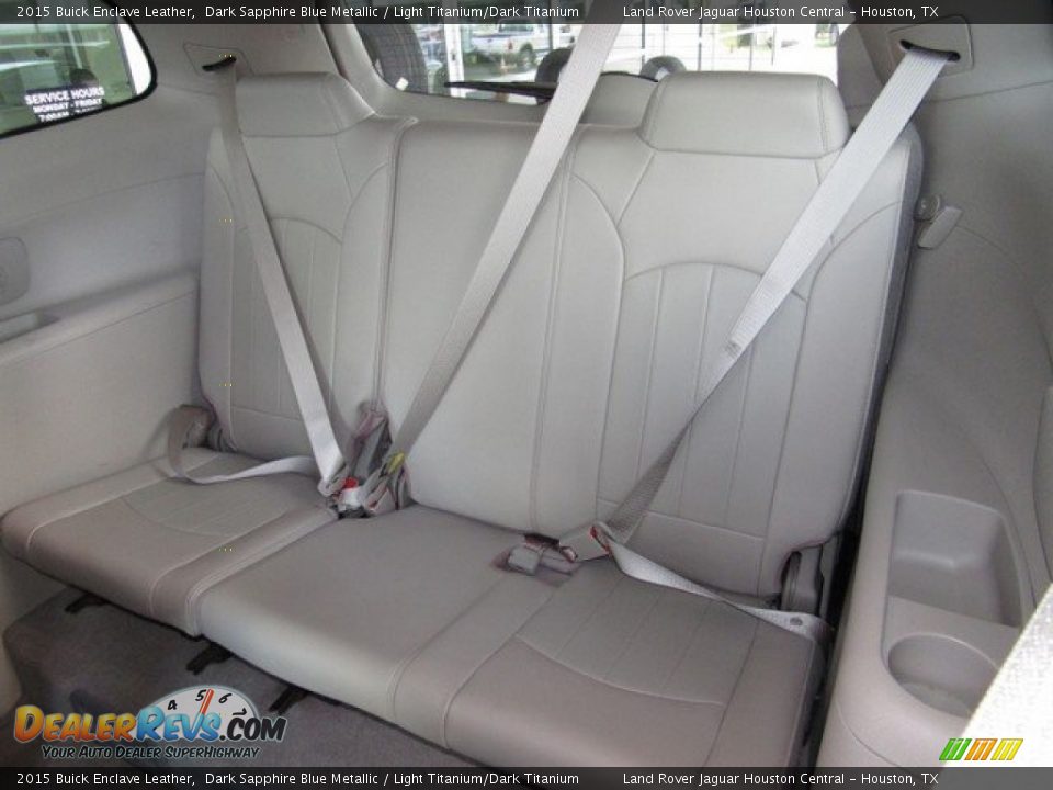 2015 Buick Enclave Leather Dark Sapphire Blue Metallic / Light Titanium/Dark Titanium Photo #14