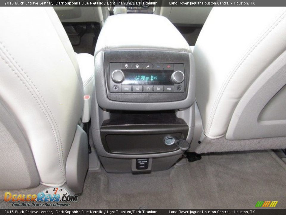 2015 Buick Enclave Leather Dark Sapphire Blue Metallic / Light Titanium/Dark Titanium Photo #17