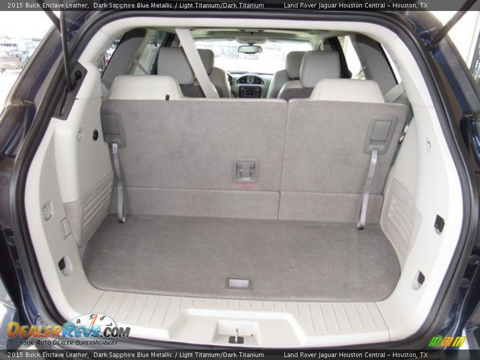 2015 Buick Enclave Leather Dark Sapphire Blue Metallic / Light Titanium/Dark Titanium Photo #18