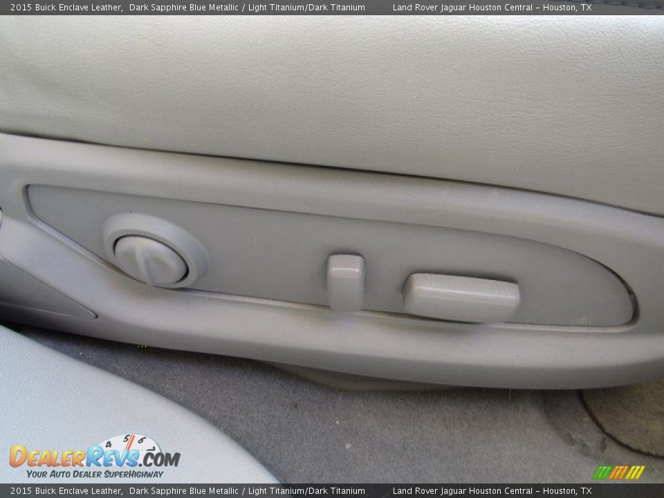 2015 Buick Enclave Leather Dark Sapphire Blue Metallic / Light Titanium/Dark Titanium Photo #21