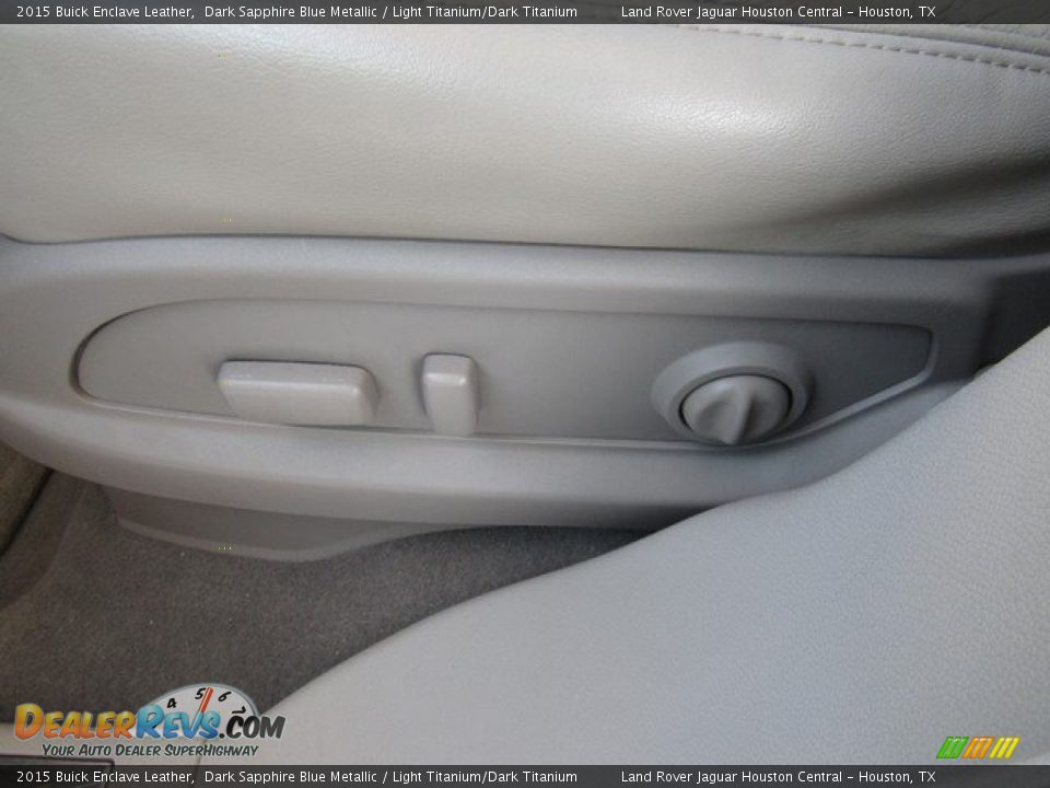 2015 Buick Enclave Leather Dark Sapphire Blue Metallic / Light Titanium/Dark Titanium Photo #27
