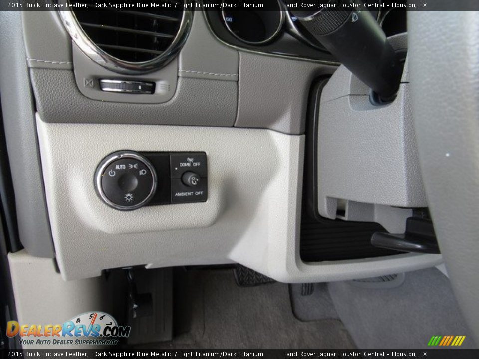 2015 Buick Enclave Leather Dark Sapphire Blue Metallic / Light Titanium/Dark Titanium Photo #28