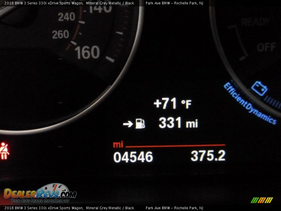 2018 BMW 3 Series 330i xDrive Sports Wagon Mineral Grey Metallic / Black Photo #23