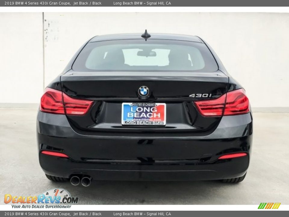 2019 BMW 4 Series 430i Gran Coupe Jet Black / Black Photo #4