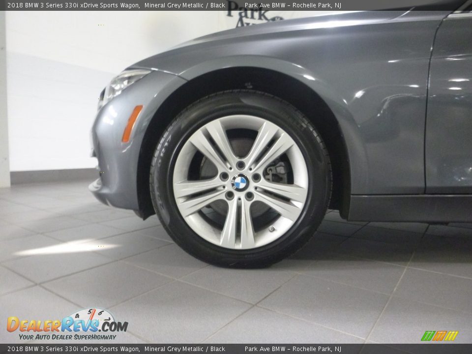 2018 BMW 3 Series 330i xDrive Sports Wagon Mineral Grey Metallic / Black Photo #31