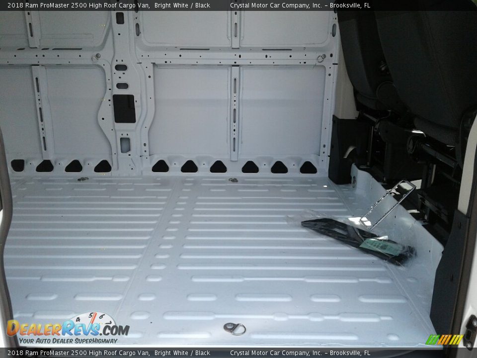 2018 Ram ProMaster 2500 High Roof Cargo Van Bright White / Black Photo #11