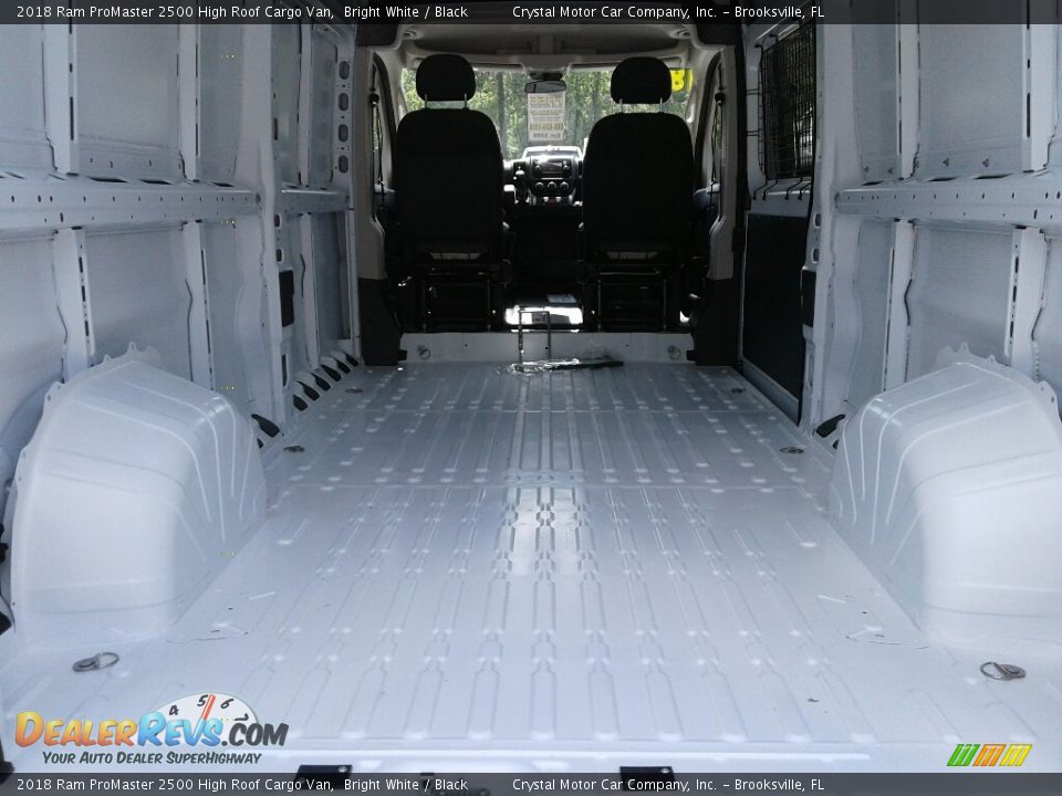 2018 Ram ProMaster 2500 High Roof Cargo Van Bright White / Black Photo #19