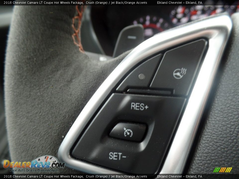 2018 Chevrolet Camaro LT Coupe Hot Wheels Package Steering Wheel Photo #31