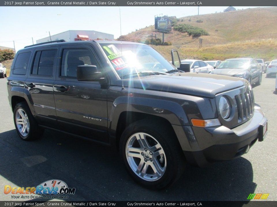 2017 Jeep Patriot Sport Granite Crystal Metallic / Dark Slate Gray Photo #1