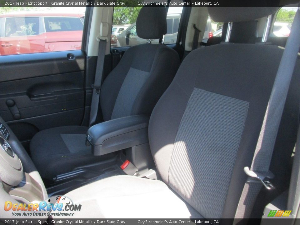 2017 Jeep Patriot Sport Granite Crystal Metallic / Dark Slate Gray Photo #8