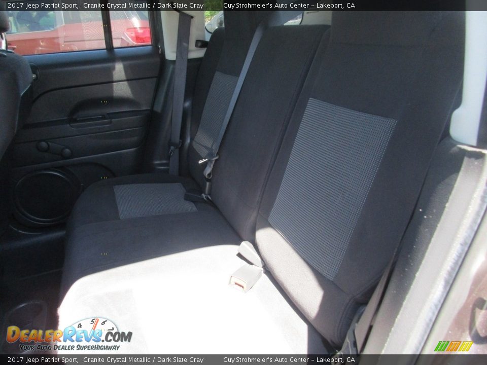 2017 Jeep Patriot Sport Granite Crystal Metallic / Dark Slate Gray Photo #9