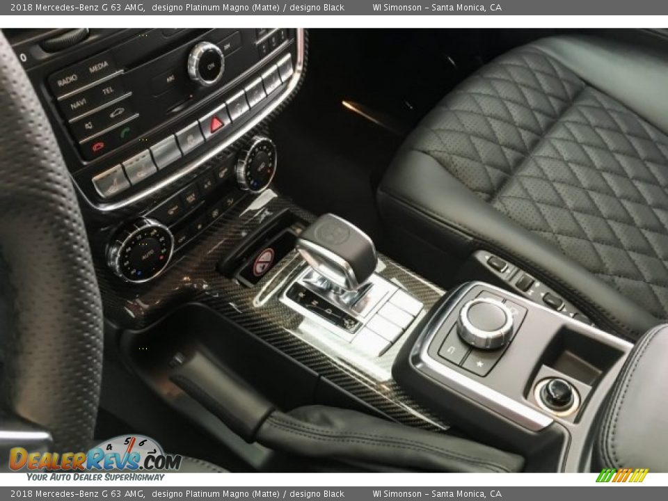 2018 Mercedes-Benz G 63 AMG designo Platinum Magno (Matte) / designo Black Photo #21