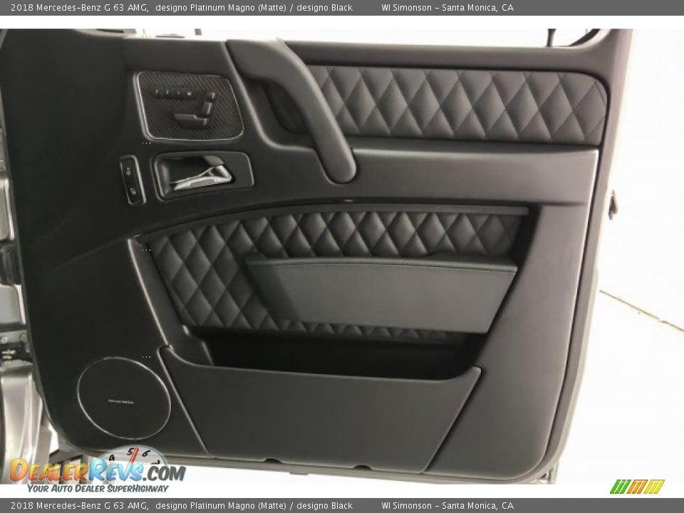 2018 Mercedes-Benz G 63 AMG designo Platinum Magno (Matte) / designo Black Photo #30