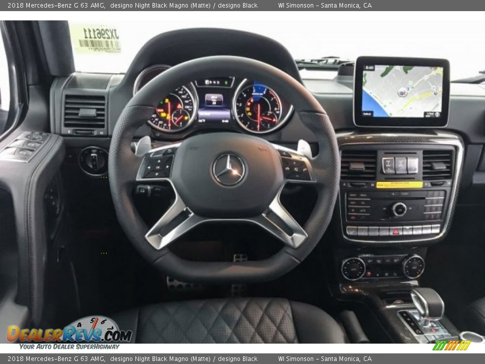 2018 Mercedes-Benz G 63 AMG Steering Wheel Photo #4