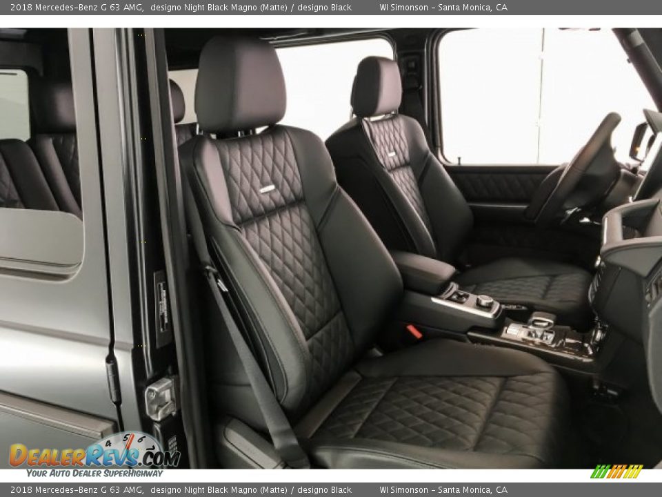 Front Seat of 2018 Mercedes-Benz G 63 AMG Photo #6