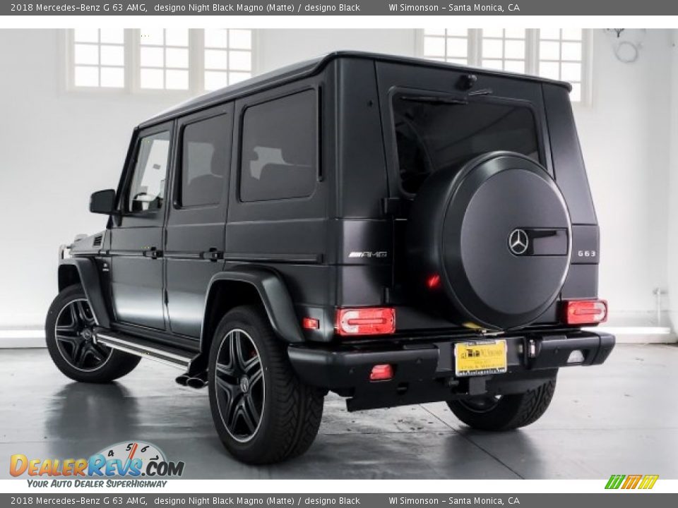 2018 Mercedes-Benz G 63 AMG designo Night Black Magno (Matte) / designo Black Photo #10