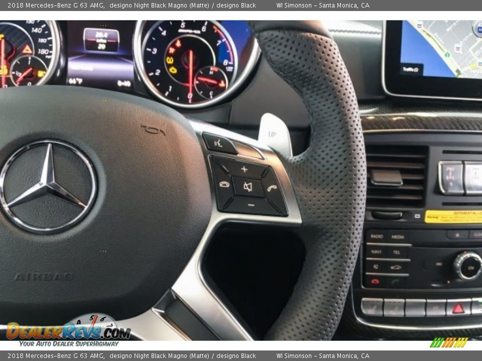 2018 Mercedes-Benz G 63 AMG Steering Wheel Photo #19
