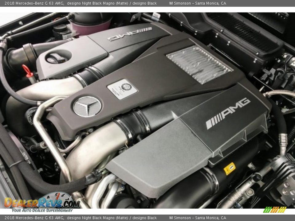 2018 Mercedes-Benz G 63 AMG 5.5 Liter AMG biturbo DOHC 32-Valve VVT V8 Engine Photo #31