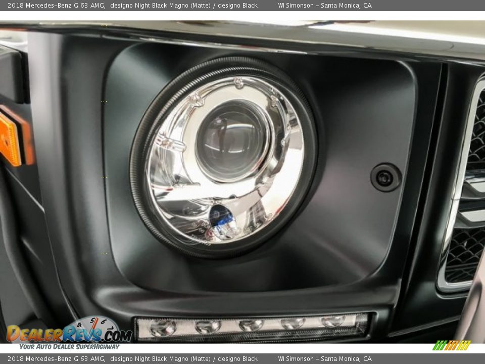 2018 Mercedes-Benz G 63 AMG designo Night Black Magno (Matte) / designo Black Photo #32