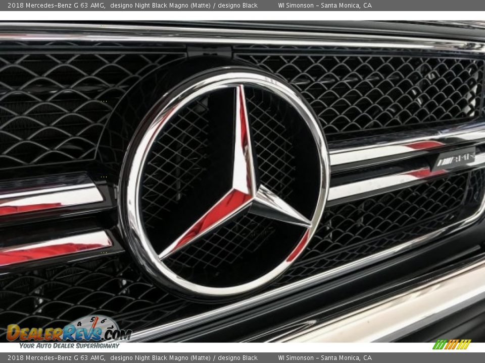 2018 Mercedes-Benz G 63 AMG designo Night Black Magno (Matte) / designo Black Photo #33
