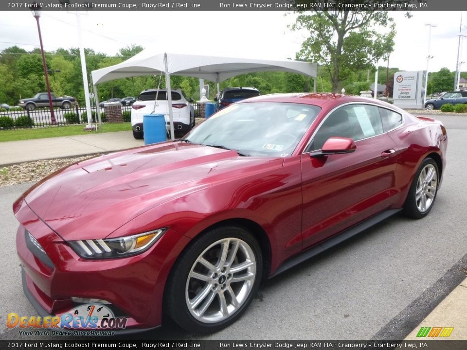 Ruby Red 2017 Ford Mustang EcoBoost Premium Coupe Photo #5