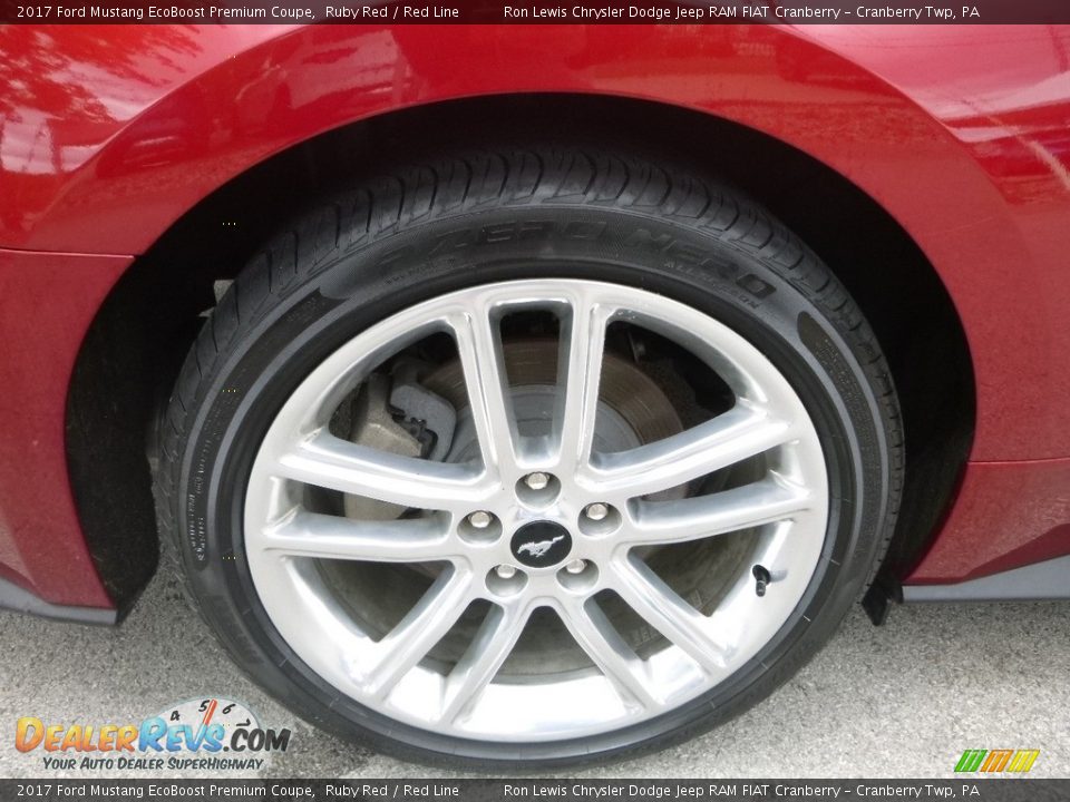 2017 Ford Mustang EcoBoost Premium Coupe Wheel Photo #9
