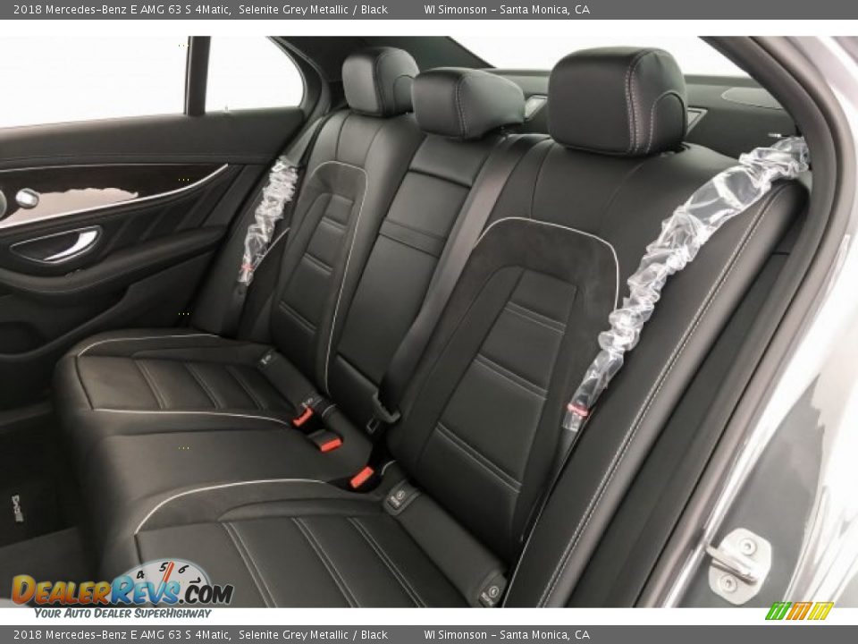 Rear Seat of 2018 Mercedes-Benz E AMG 63 S 4Matic Photo #17