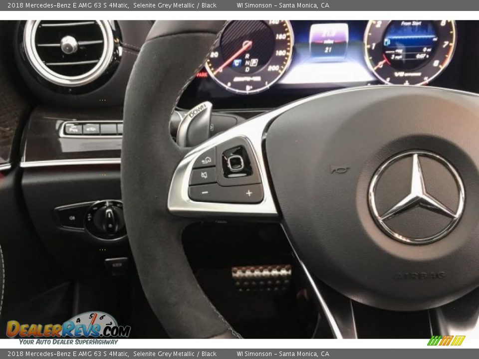 2018 Mercedes-Benz E AMG 63 S 4Matic Steering Wheel Photo #18