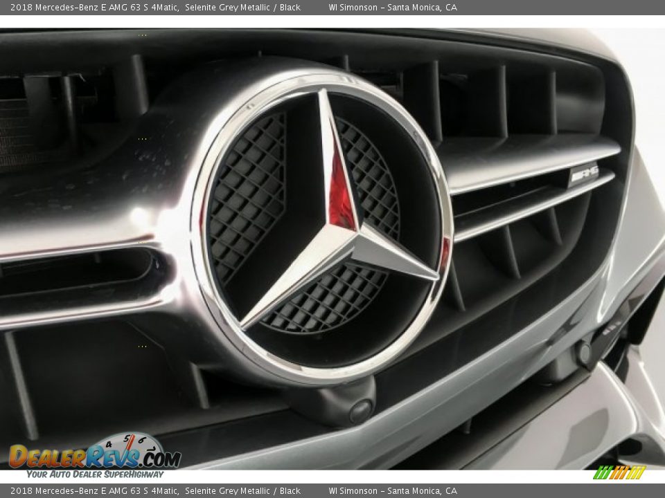 2018 Mercedes-Benz E AMG 63 S 4Matic Selenite Grey Metallic / Black Photo #33