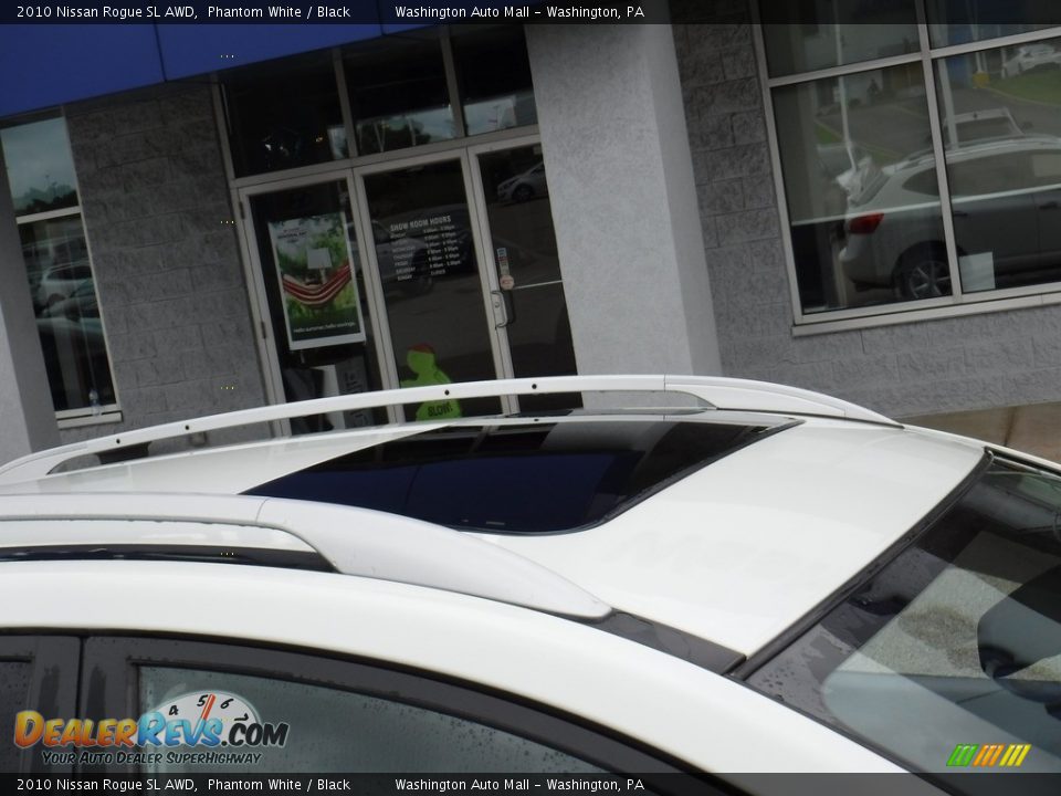2010 Nissan Rogue SL AWD Phantom White / Black Photo #3